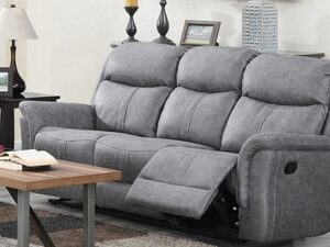 Portland manual reclining 3 seater sofa