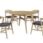 Carrington oak round dining set Carrington oak round dining set