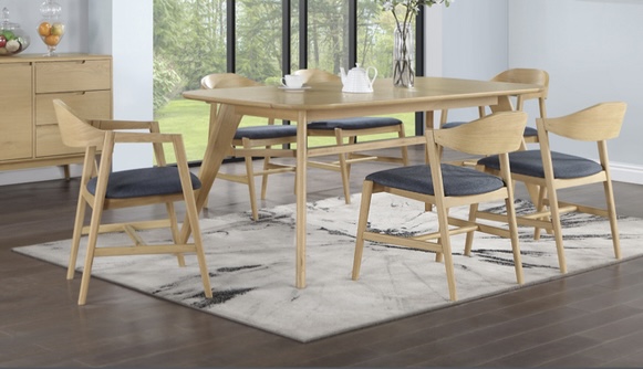 Screenshot Carrington oak large dining set