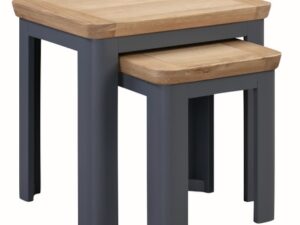 Treviso midnight blue nest of 2 tables