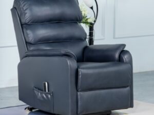 Savoy full leather/leather match dual motor lift, tilt and recline chair
