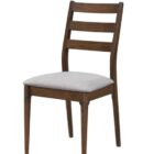 Orlando walnut oak dining table and 2 chairs, 2 carver chairs and a bench