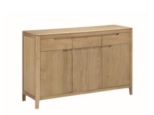 Dunmore oak 3 door sideboard