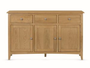 Kilkenny oak  3 door sideboard