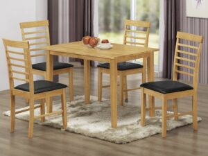 Hanover light table and 4 chairs