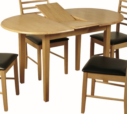 Screenshot Hanover light oval butterfly extension dining table
