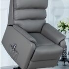 Savoy full leather/leather match dual motor lift, tilt and recline chair