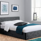 Berlin fabric ottoman bed