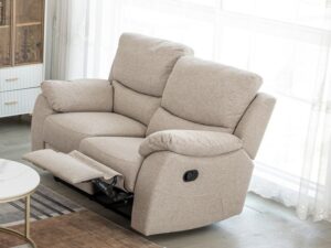 Nordic manual recliner 2 seater sofa