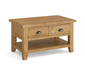 Burford oak small coffee table