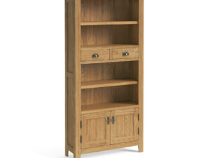 Burford  oak display bookcase