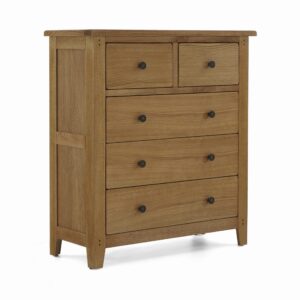 Burford  2 over 3 drawer chest of drawers
