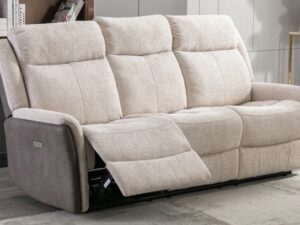 Treyson electric recliner 3 seater sofa