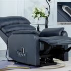 Savoy full leather/leather match dual motor lift, tilt and recline chair