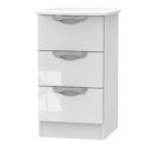 Camden gloss 3 drawer bedside Camden gloss 3 drawer bedside