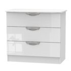 Camden gloss 3 drawer chest Camden gloss 3 drawer chest