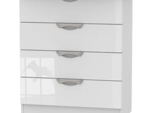 Camden gloss 4 drawer chest