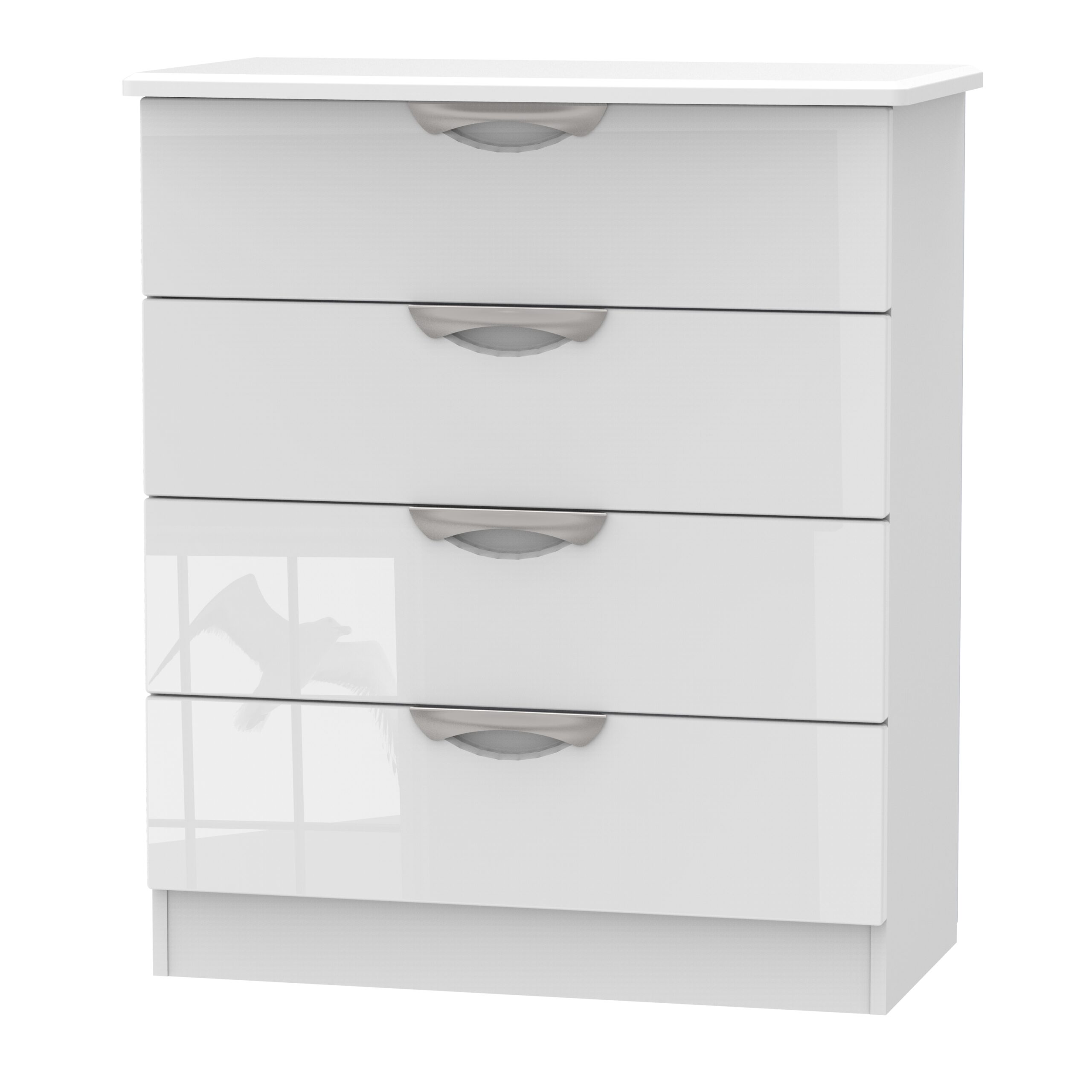 Cam011wgw-scaled-1. Jpg Camden gloss 4 drawer chest