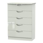 Camden gloss 5 drawer chest Camden gloss 5 drawer chest