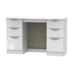 Camden gloss double dressing table Camden gloss double dressing table