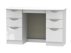 Camden gloss double dressing table
