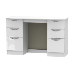 Camden gloss double dressing table