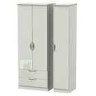 Camden gloss tall 3 door 2 drawer robe Camden gloss tall 3 door 2 drawer robe