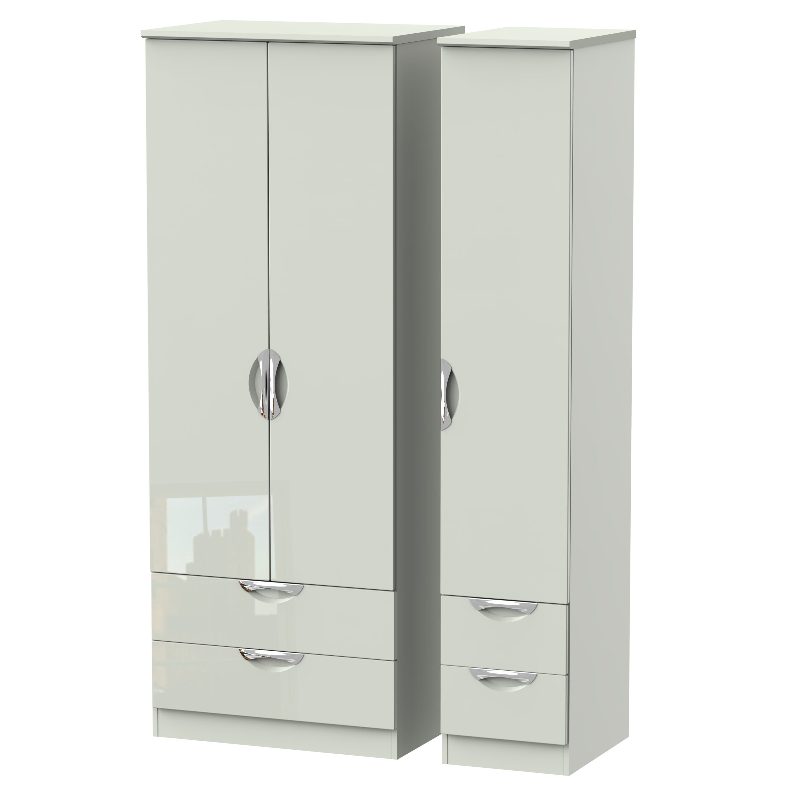 Cam161kgk-1-scaled-1. Jpg Camden gloss tall 3 door 4 drawer robe