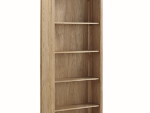 Dunmore oak tall bookcase