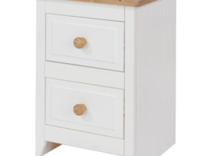 Capri 2 drawer petite bedside