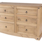 Corona deluxe 6 drawer wide chest Corona deluxe 6 drawer wide chest