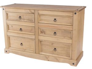 Corona Deluxe 6 drawer wide chest