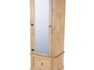 Corona Deluxe mirrored armoire
