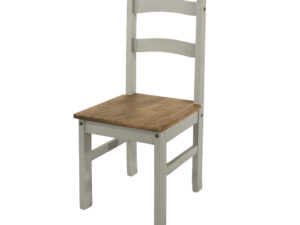 Corona Grey wash dining chairs(pair)