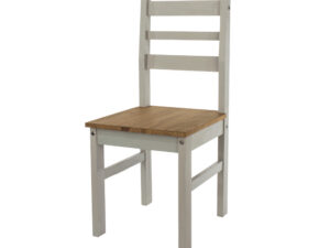 Corona Grey wash dining chairs(pair)