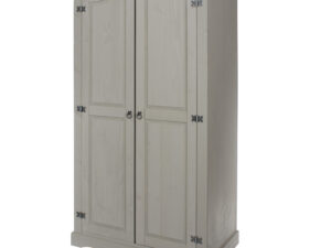 Corona Greywash 2 door wardrobe