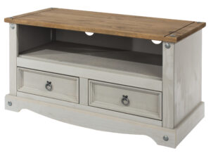 Corona Greywash flat screen TV unit