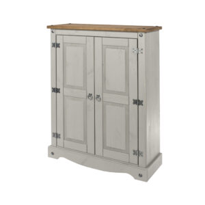 Corona Grey wash 2 door cupboard