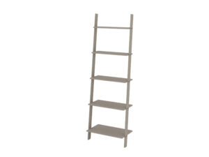 Corona Grey wash ladder bookcase