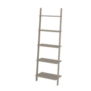 Corona Grey wash ladder bookcase