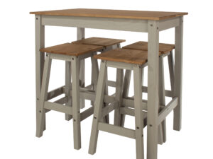 Corona Grey wash breakfast table set