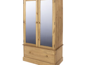 Cotswold mirrored doors wardrobe