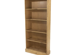 Cotswold pine tall bookcase