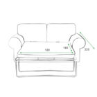 Chawton metal action sofa bed