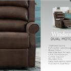 Windsor full leather electric lift, tilt and recline chair Windsor full leather electric lift, tilt and recline chair