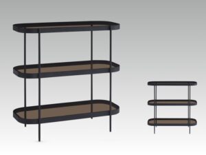 Soho low bookcase