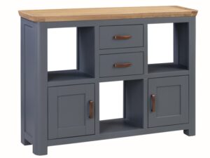 Treviso midnight blue low display unit
