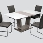 Castello 120cm extending dining table and 4 chairs Castello 120cm extending dining table and 4 chairs