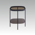 Soho round lamp table