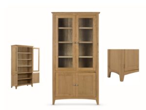 Kilkenny oak high display unit